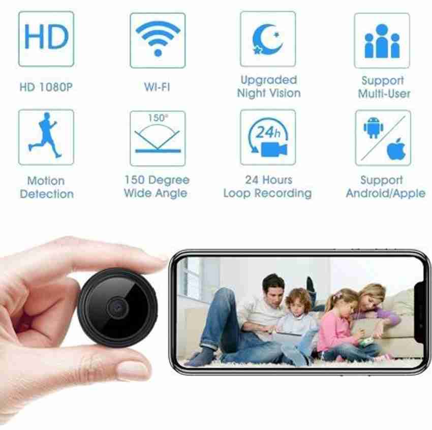 OJXTZF Spy Camera WiFi 1080P Home Security Camera Mini Hidden
