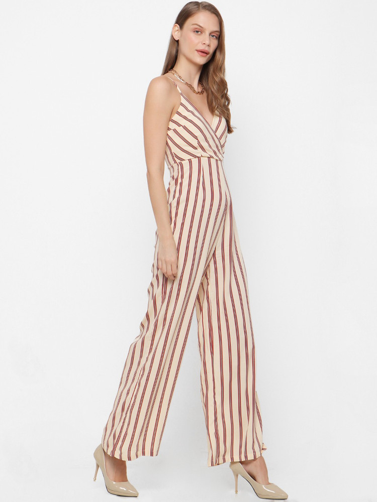 Forever 21 jumpsuit striped sale