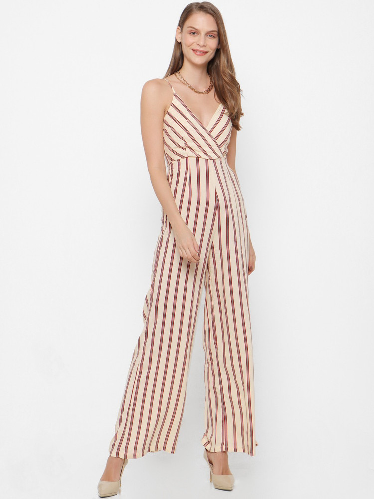 Forever 21 sales jumpsuit striped