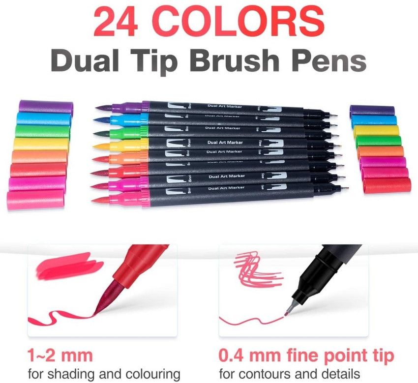 Shading felt tips store