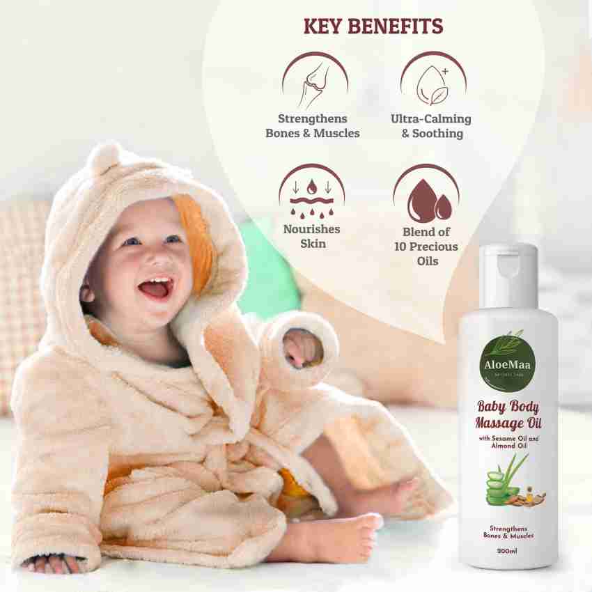 Sesame oil for baby best sale body massage