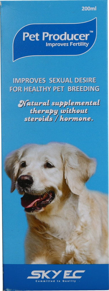 skyec Pet Producer 200ml Fertility Syrup for Male and Female 200ml Pet Health Supplements