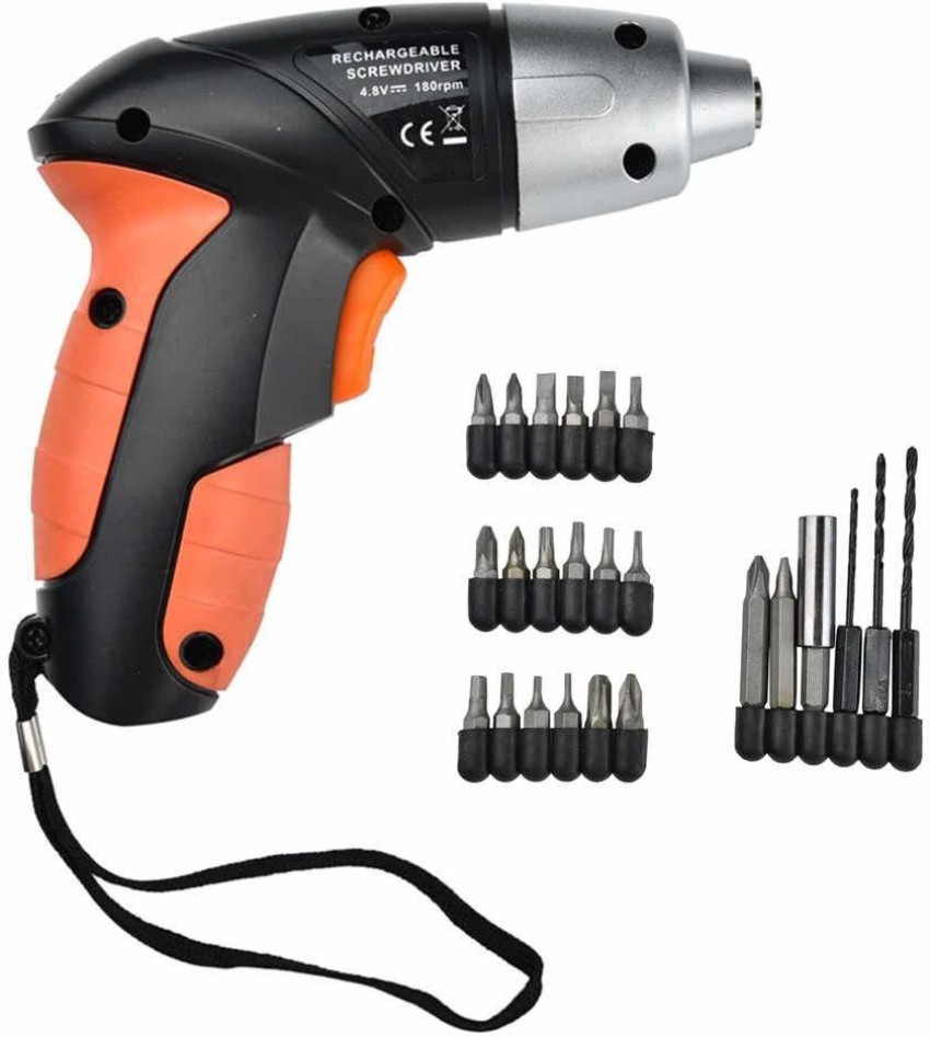 4.8V Cordless 1/4 in. Screwdriver Kit