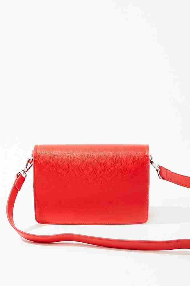 Red clutch bag forever 21 sale