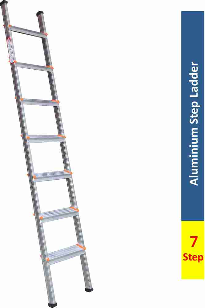 7 Step Powder Coated Steel Ladder Price in India Buy Flipkart