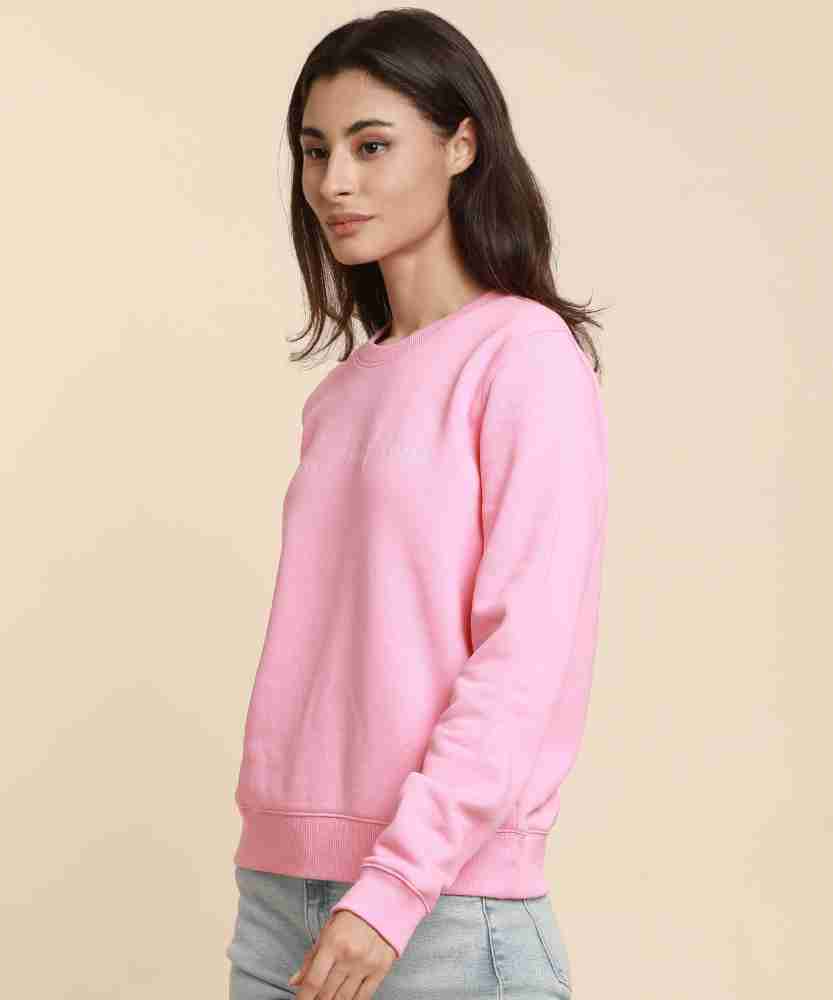 Pink calvin klein jumper womens hotsell