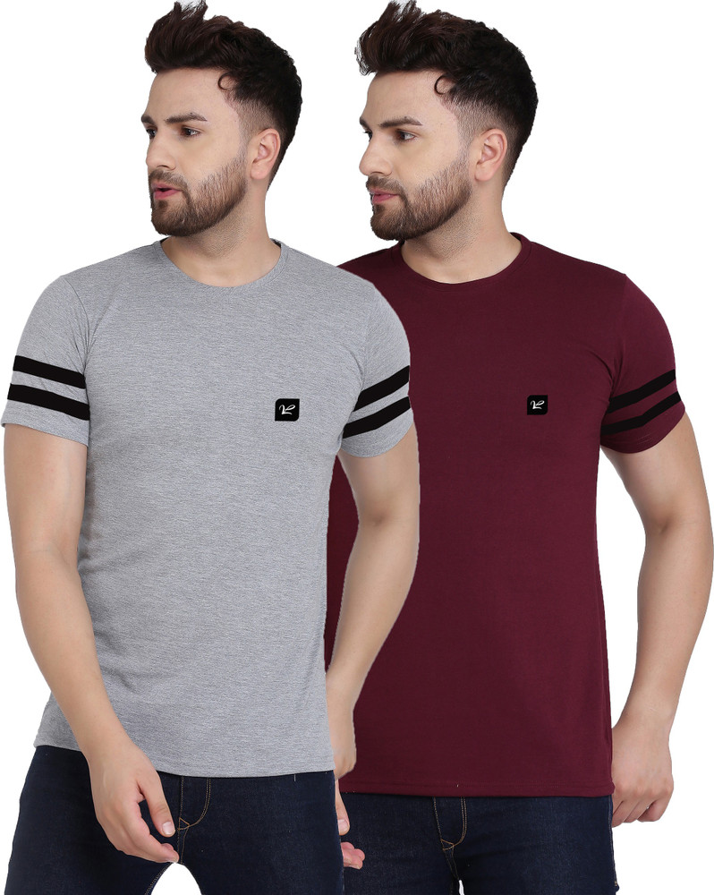 VERO LIE Solid Men Round Neck Multicolor T Shirt Buy VERO LIE Solid Men Round Neck Multicolor T Shirt Online at Best Prices in India Flipkart