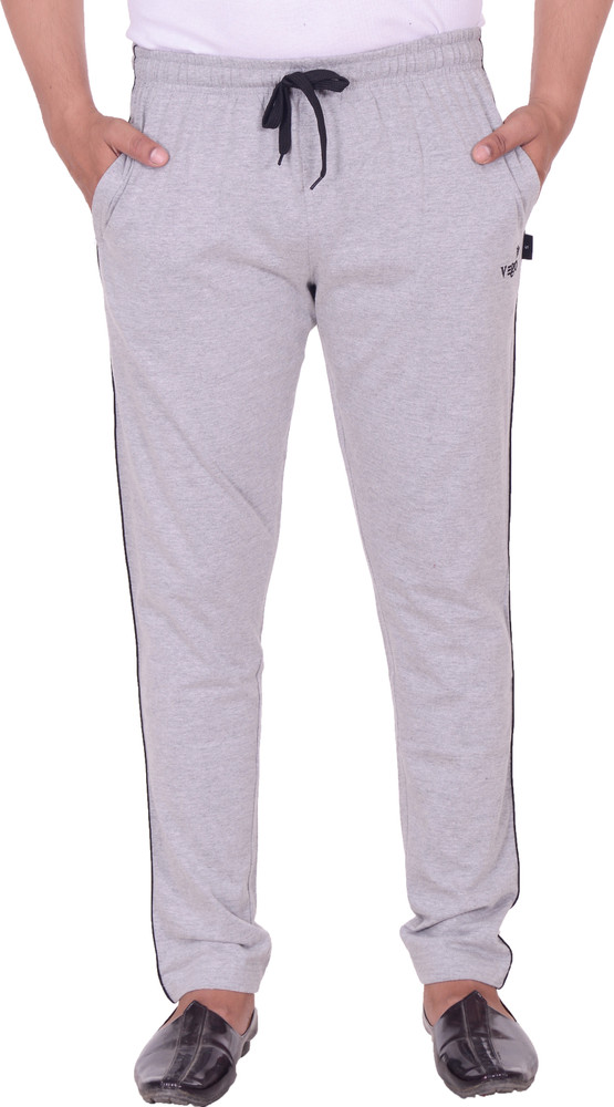Vego Solid Men Grey Track Pants Buy Vego Solid Men Grey Track