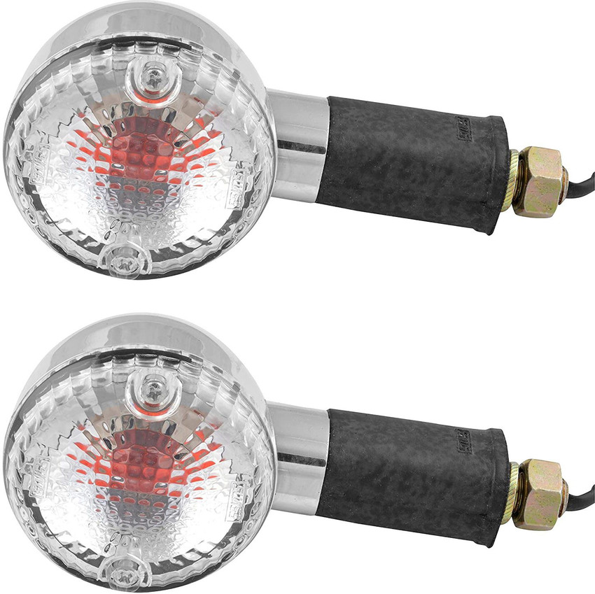 Poolic Front Rear Side Halogen Indicator Light for Royal Enfield
