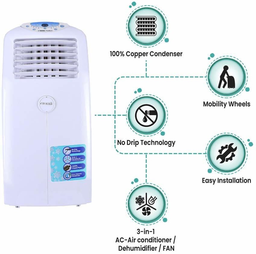 portable air conditioner in croma