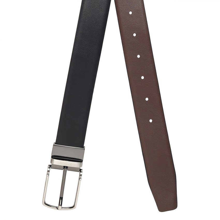 Shop Online Titan Black Single Sided Genuine Leather Belt For Men  Tb150Lm4Bk, Titan