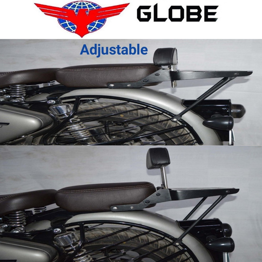 Backrest with carrier for store royal enfield classic 350