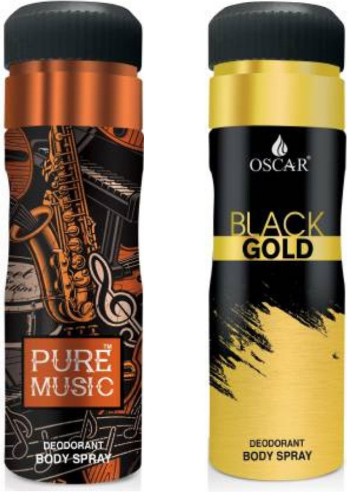 Pure black outlet body spray