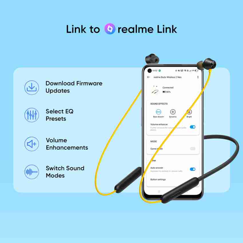 How to connect realme wireless earbuds hot sale