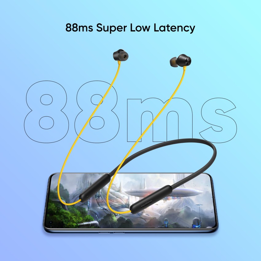 realme Buds Wireless 2 Neo with Type C Fast Charge Bass Boost Bluetooth Headset