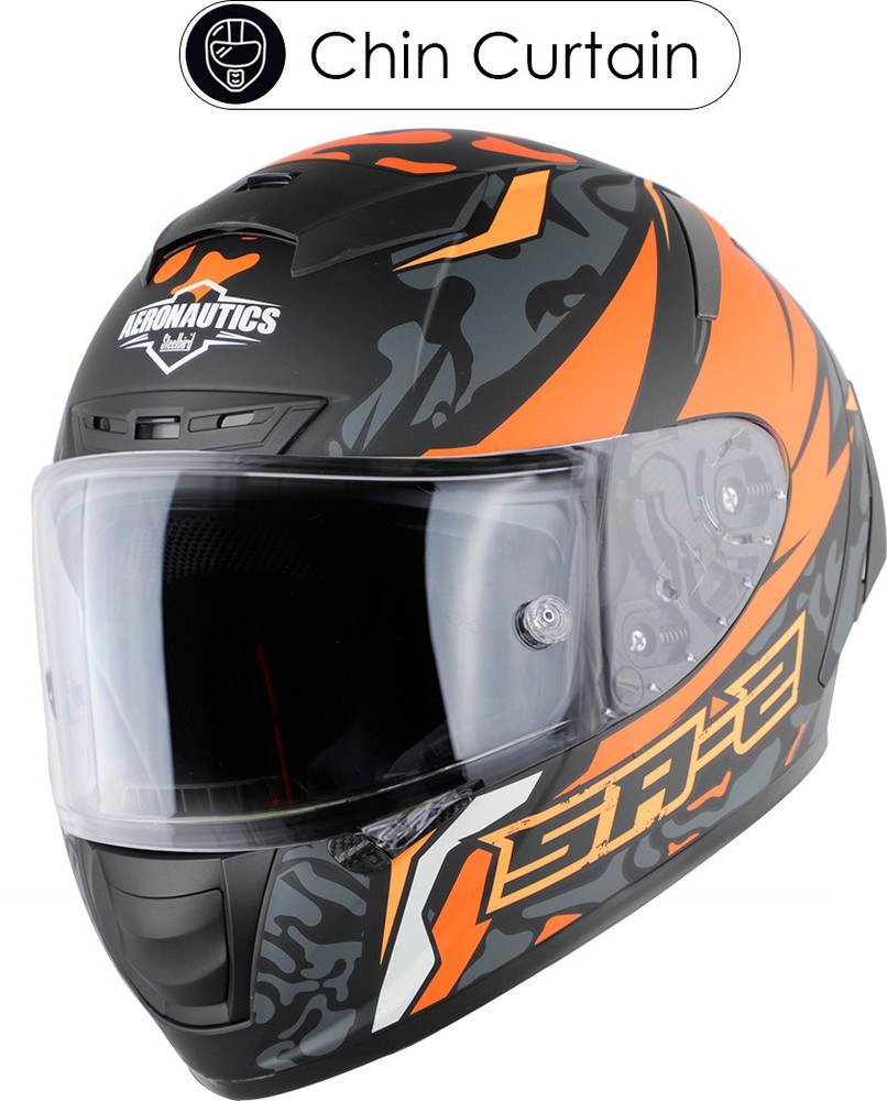 Steelbird SA 2 Terminator 3.0 Aeronautics Full Face Graphic Helmet