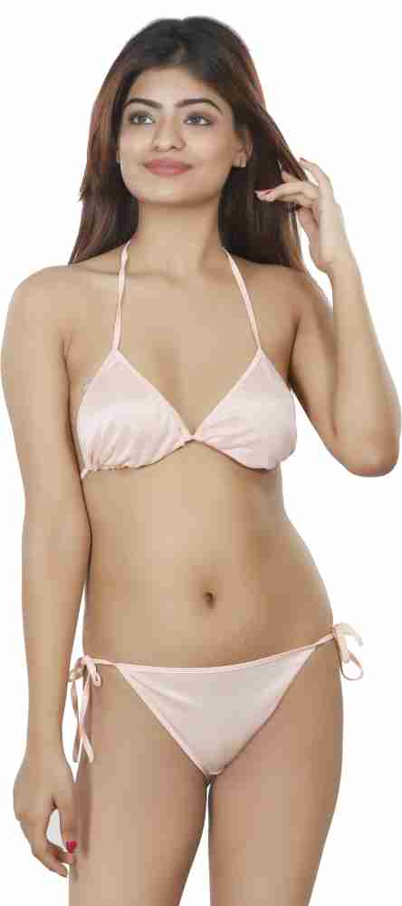 Buy Nivcy XX-Large Women Bra Panty Set Beige Online at Best Prices