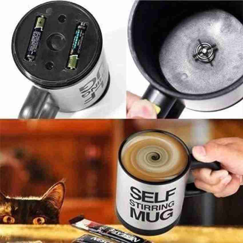 Electric Self Stirring Coffee Mug Cup Automatic Self Mixing Spinning  Stainless