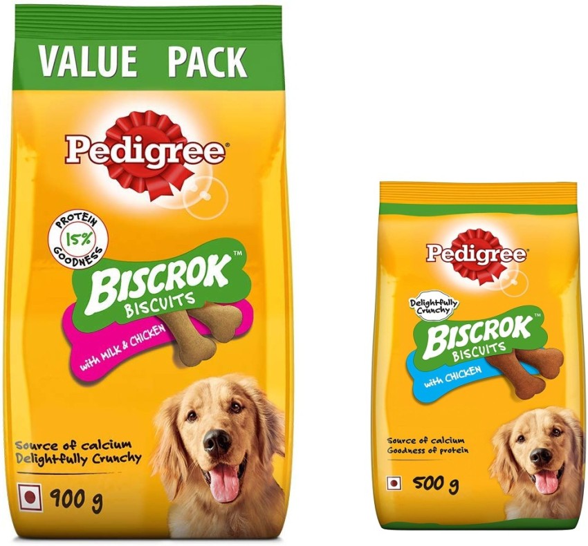 PEDIGREE Pedigree Biscrok Biscuits Above 4 Months Milk and