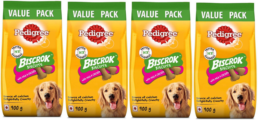 PEDIGREE Pedigree Biscrok Biscuits Above 4 Months Milk and