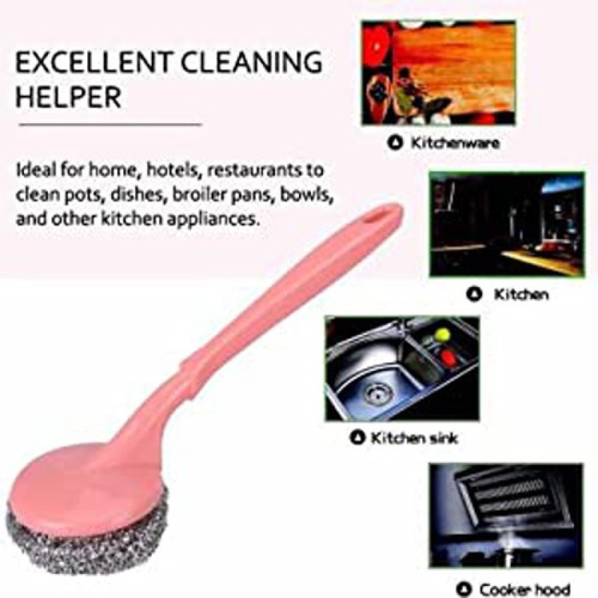 2Pcs Pan Pot Dish Wash Sponges Household Cleaning Tools Kitchen