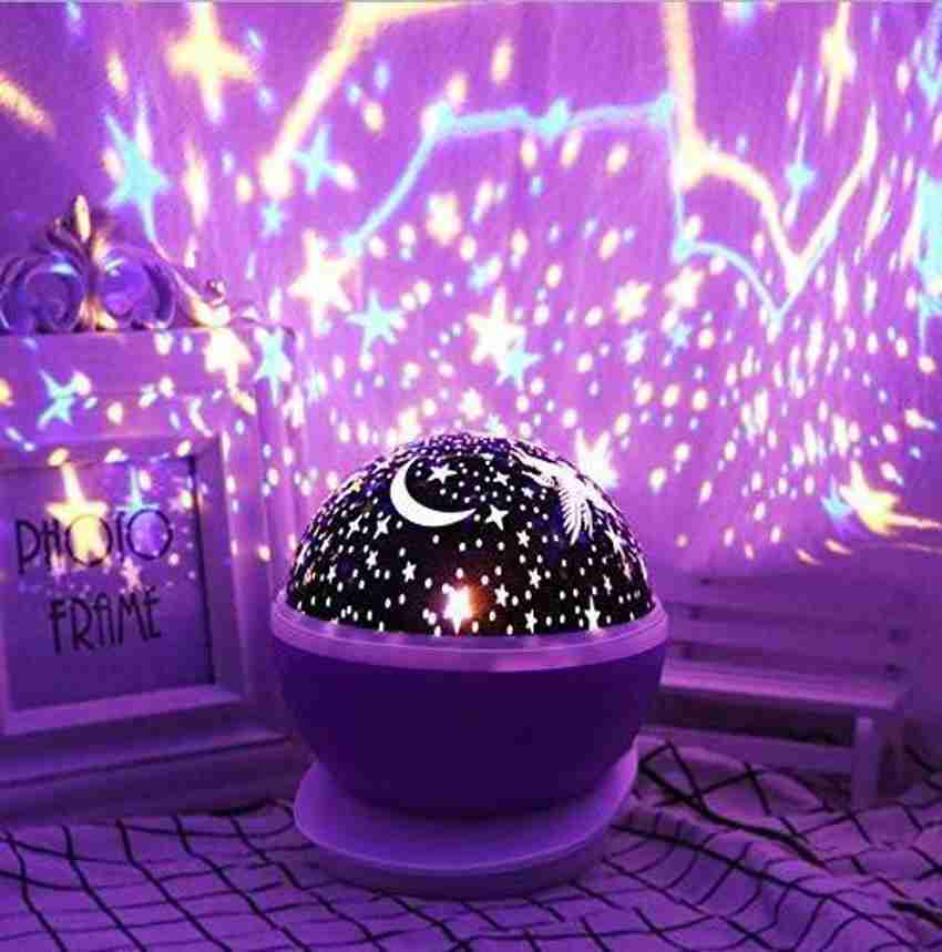 Night stars bedroom sales lamp