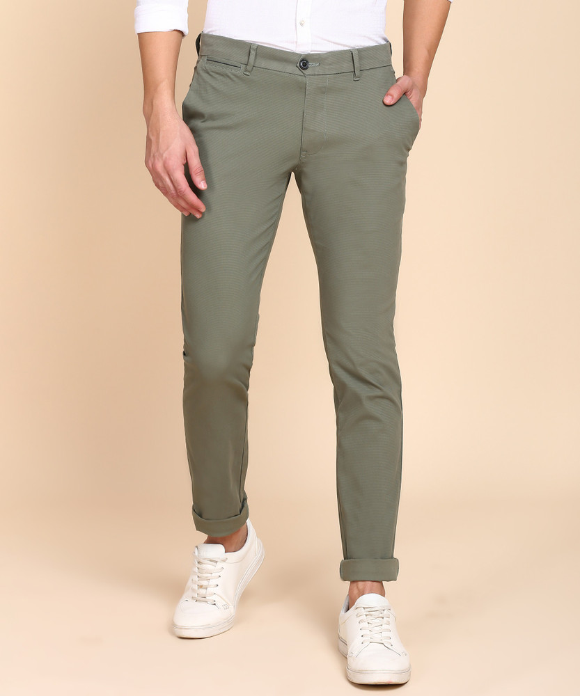 PARX Slim Fit Men Green Trousers Buy PARX Slim Fit Men Green Trousers Online at Best Prices in India Flipkart