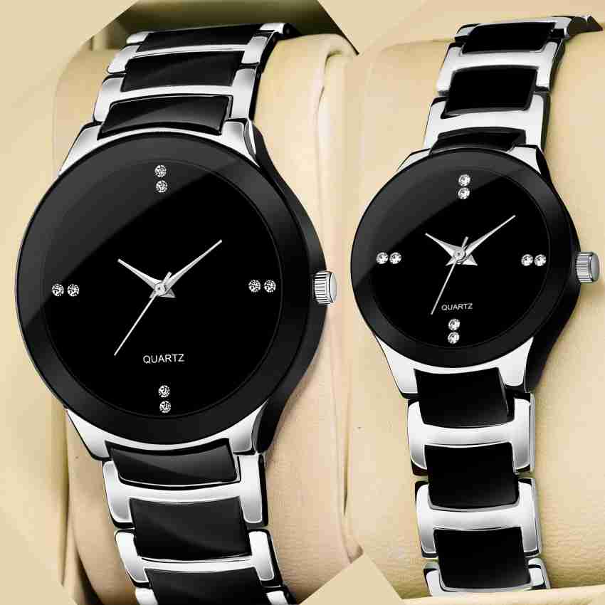 LOUIS KOUROS MECH BEASTS Silver Watch For MEN S AND WOMEN S BLACK ROUND DIAL AND SILVER METAL STRAP ANALOG WATCH FOR MEN S AND WOMEN S Analog Watch For Couple Buy LOUIS KOUROS