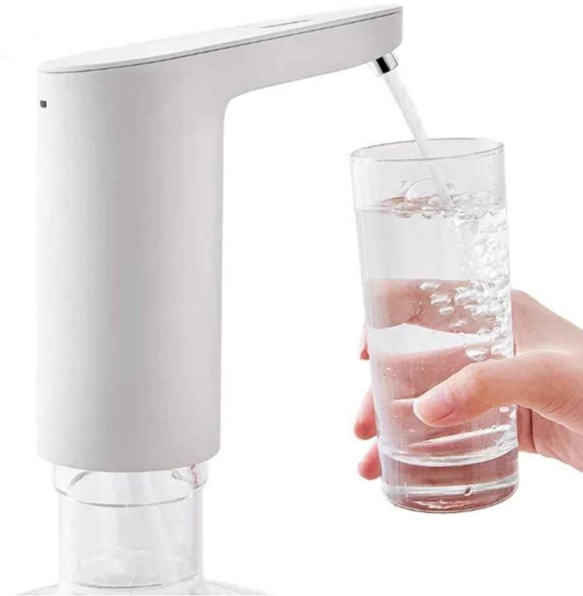 Automatische elektrische Wasserpumpe Gallonen Wasserspender  Wiederaufladbare universelle geräuschfreie Wasserflaschenpumpe mit Schalter  und USB-Kabel für Home Office Out