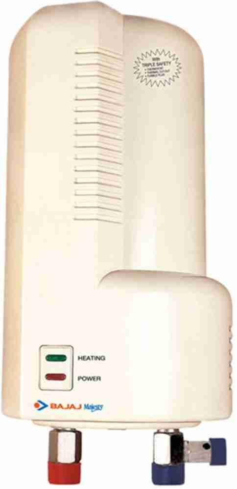 BAJAJ 1 L Instant Water Geyser (Majesty Instant - 150622, Ivory) Price in  India - Buy BAJAJ 1 L Instant Water Geyser (Majesty Instant - 150622,  Ivory) online at Flipkart.com