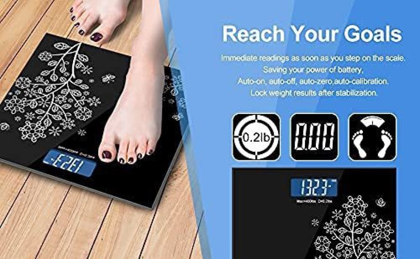 Toshionics Digital Thick Glass Weighing Scale/Weight Measurement Machine  for Humans