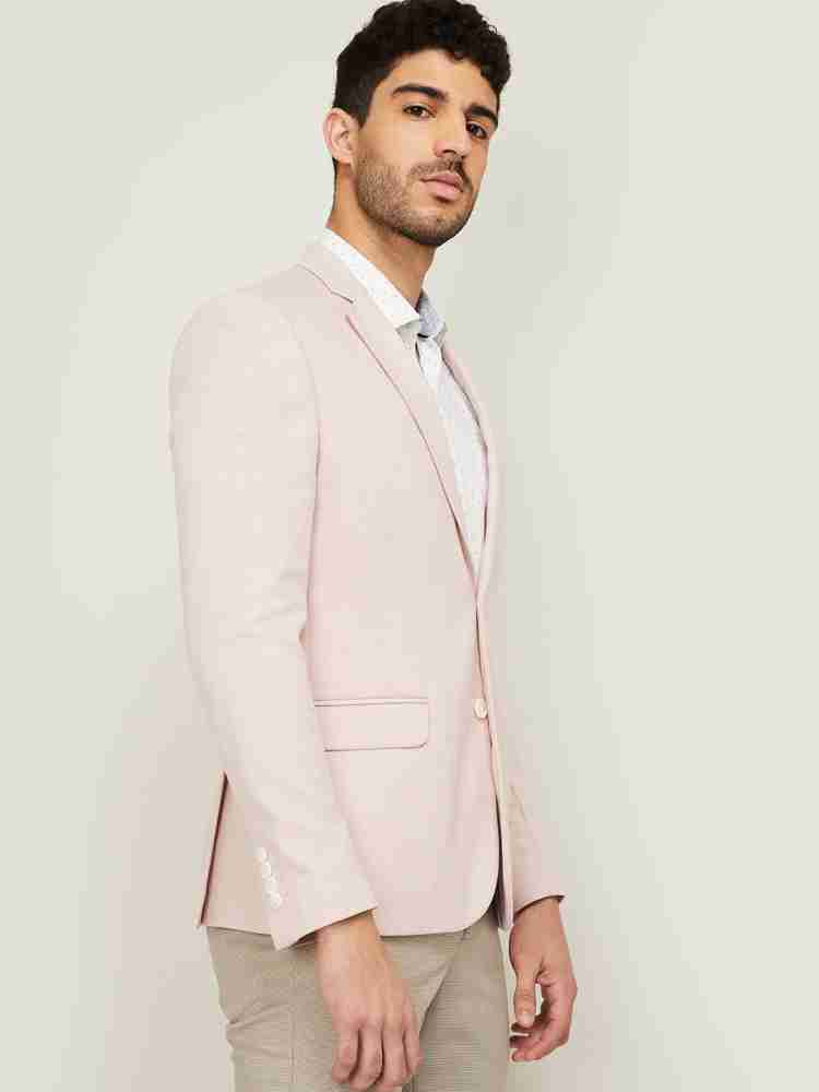 Blush pink hotsell blazer mens