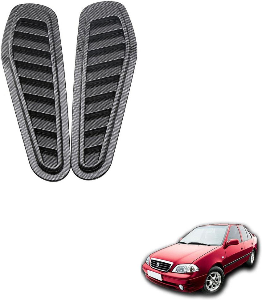 SEMAPHORE Car Air Flow Intake Carbon Fiber Decorative Scoop Hood