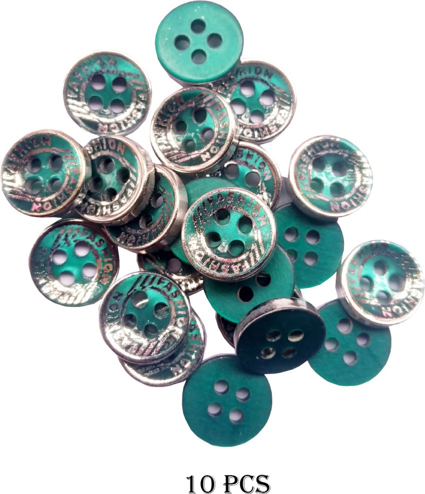 Crafts Haveli Resin Button for Shirt 4 Holes Clothes 50 Buttons