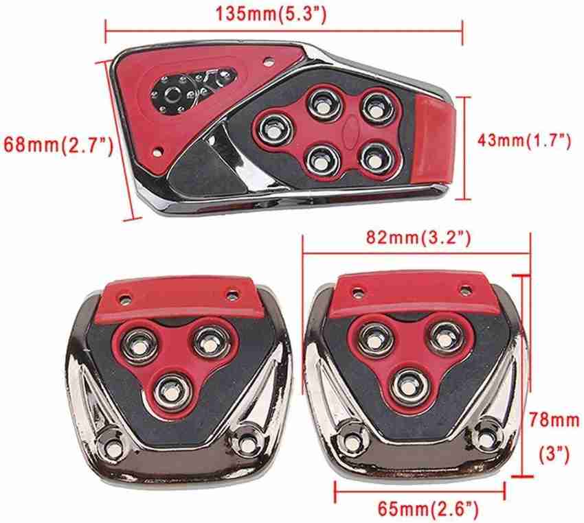 SEMAPHORE Car Pedal kit Set For Hyundai Santro Xing Car Pedal
