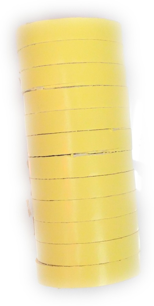 Buy Chrome Adhesive Double Sided Handheld Foam Cello Tape (Manual)(Set of  10, Yellow) on Flipkart