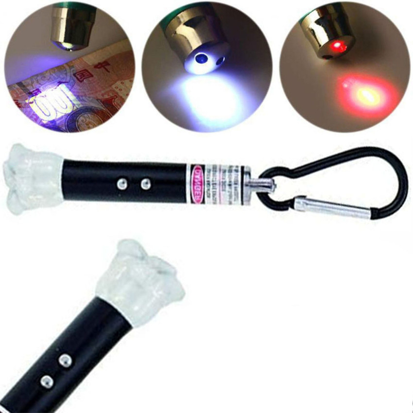 Selva Front Laser Pointer Torch Emergency UV Light LED Laser 4 in