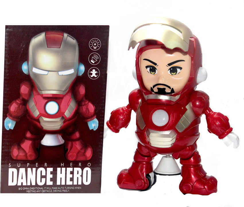 Iron man toy sales dancing