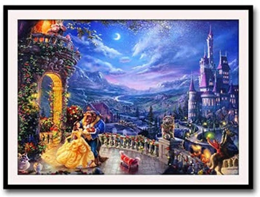 HASTHIP 5D Diamond Painting by Number Kit, 40 * 50cm Full Drill