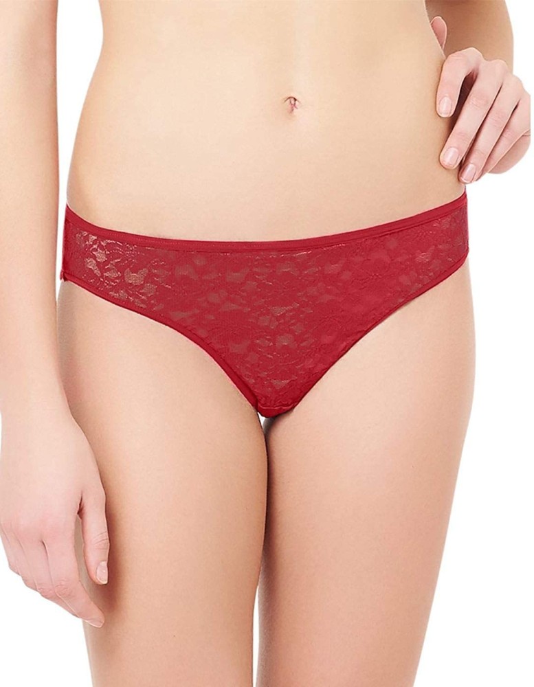REAL URBAN Women Hipster Red Panty - Buy REAL URBAN Women Hipster Red Panty  Online at Best Prices in India