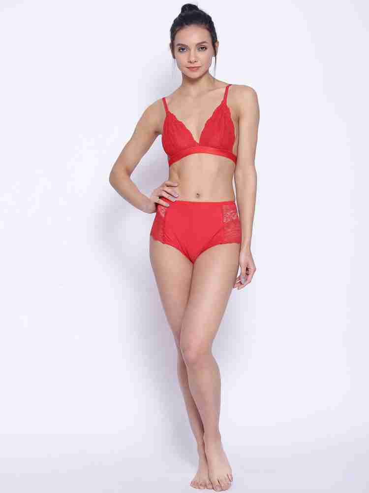 EROTISSCH Women Hipster Red Panty - Buy EROTISSCH Women Hipster Red Panty  Online at Best Prices in India