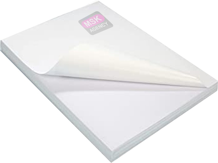 100% Sticker Paper, GSM: 80 - 120, Size: A4 at Rs 130/pack in Mumbai