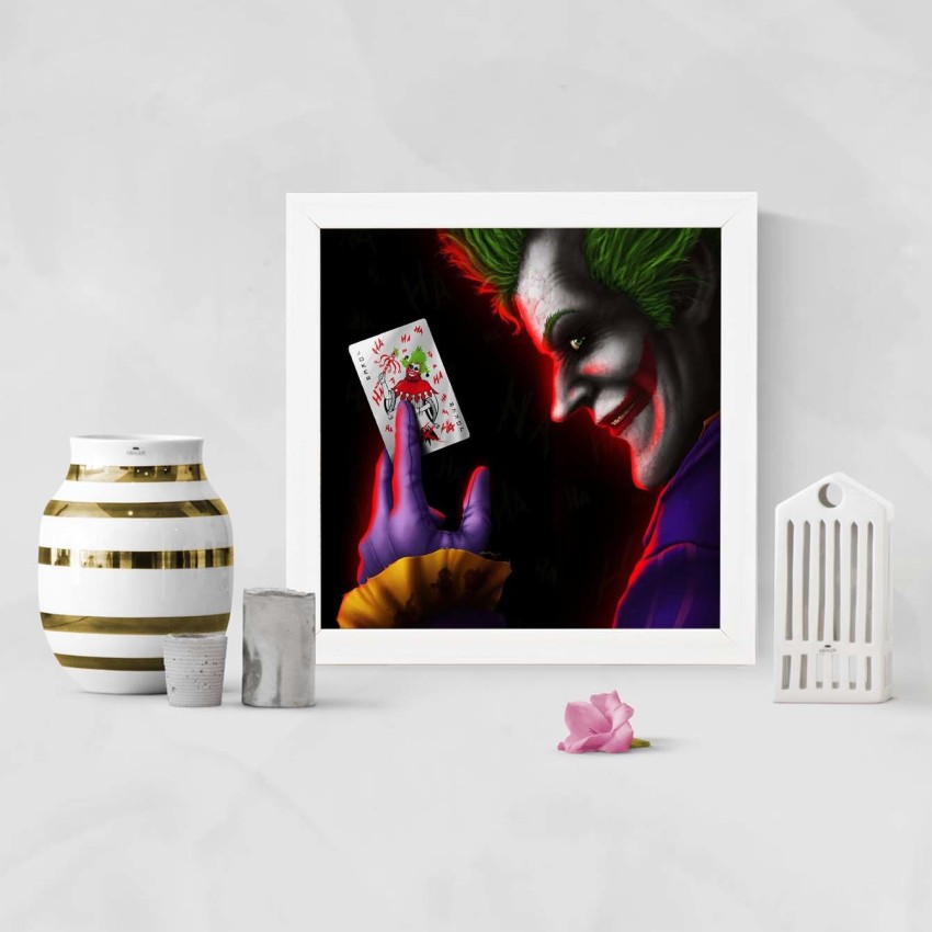 Joker and Violet art print for sale