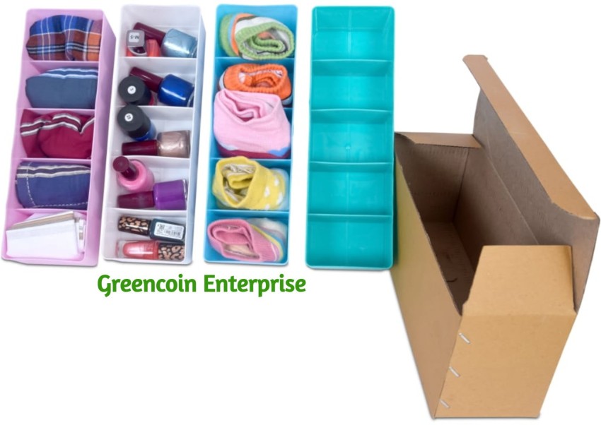Buy VITTAMIX Multicolor Plastic Socks Storage Drawer Organiser