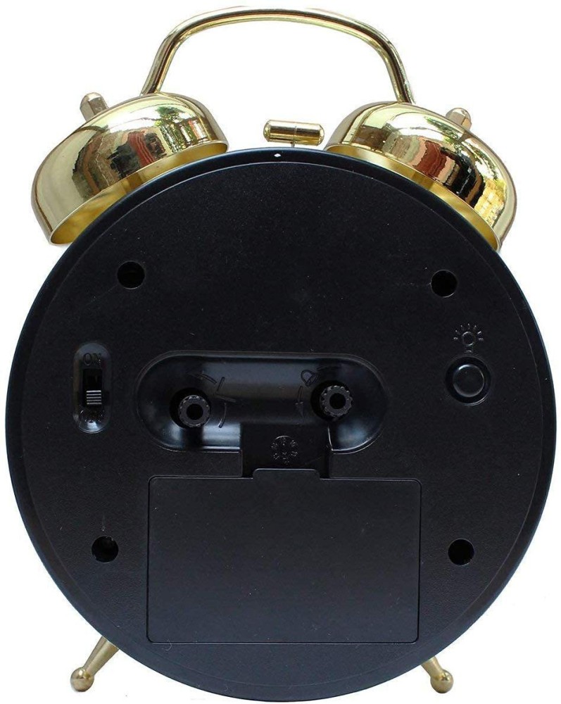 Vintage Metal Twin Bell Alarm Clock