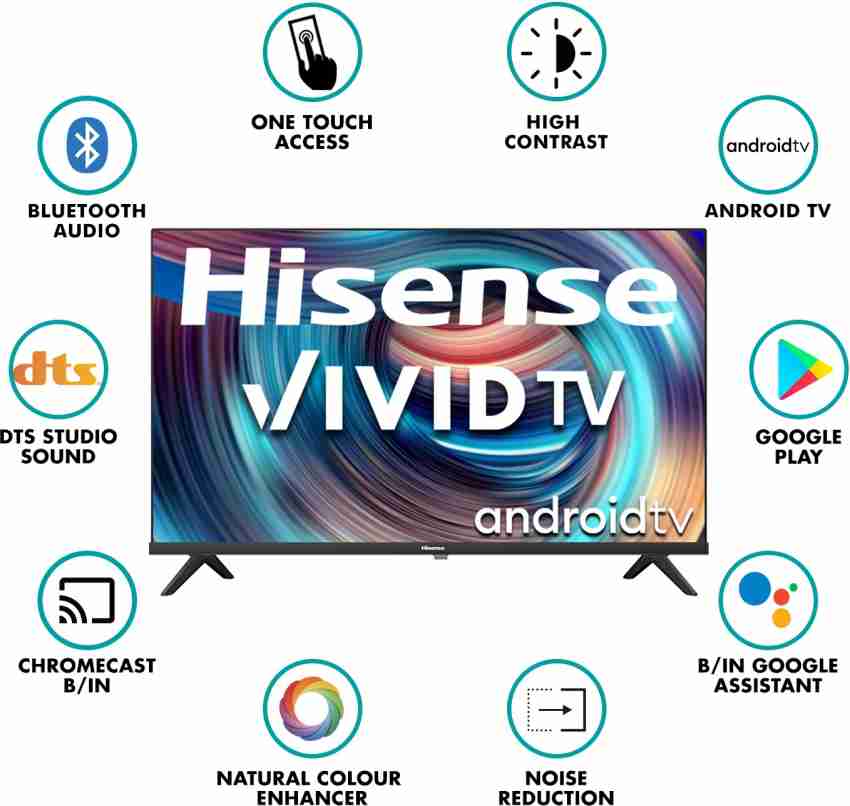 SMART TV HISENSE 32” HD - 9132A421GSV - Radio Sapienza