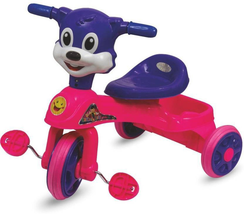 baby tone B. T Chikoo Panda Chikoo Baby Tricycle For Kids With Music and Cartoon Face Tricycle PINK Tricycle Price in India Buy baby tone B. T Chikoo Panda Chikoo Baby