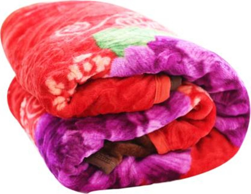 Swikon star Floral Double Mink Blanket for Heavy Winter Buy Swikon star Floral Double Mink Blanket for Heavy Winter Online at Best Price in India Flipkart