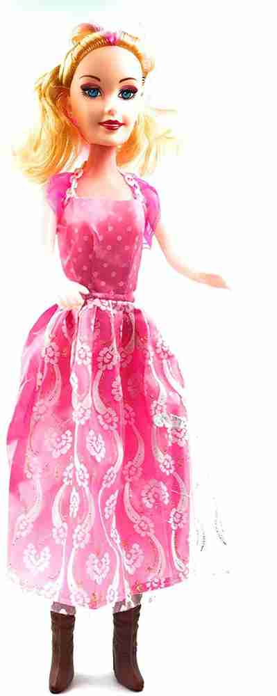 QBIC 17inches Large Size Dolls Dressed Up Doll Stylish Hair with
