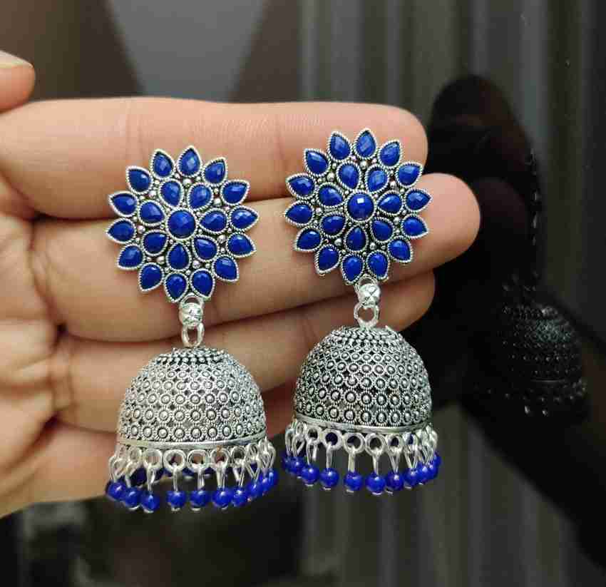 Jhumka blue outlet
